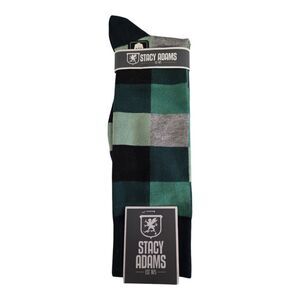 MEN'S  STACY  ADAMS  PATTERN DRESS SOCK.